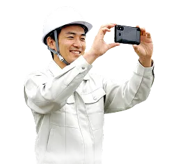 難しい操作はいらない! “職人が、現場で使いやすい” 職人仕様に徹底的にこだわって作りました。